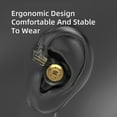thumbnail image 4 of KZ-EDX Pro Écouteurs Hi-Fi Basses Sport Moniteur Casque (Transparent avec Micro), 4 of 9