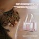 thumbnail image 5 of Bolsa de viaje para mascotas pequeñas, impermeable, plegable, para gatos y perros (rosa S) Tmvgtek Para estrenar, 5 of 9