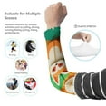thumbnail image 3 of Small Animals Cooling Arm Sleeves Cover Summer Sun Protection Arm Sleeves For Men Women Baseball Cycling Golf Running, 3 of 5