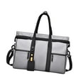 thumbnail image 4 of Hombres Commute Handbag Crossbody Pack Ligero impermeable moderno multifuncional moderno Gris, 4 of 8