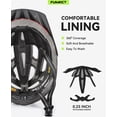 thumbnail image 6 of FUNWICT Lightweight Bike Helmet with Visor for Adults Men Women, Adjustable Fit, Breathable Road MTB Cycling Helmet for Ebike Scooter, 6 of 8