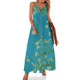 thumbnail image 1 of Vestido sin mangas de flores de almendro vestidos de noche de mujer 2024 vestidos de fiesta vestido de fiesta de lujo para mujer, 1 of 7