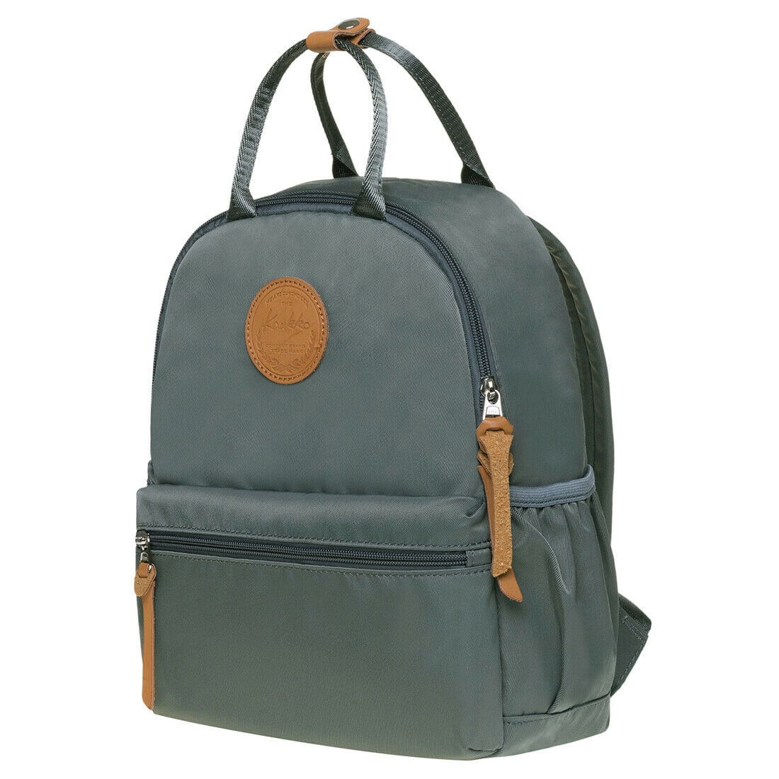 KAUKKO Lightweight Casual Daypack Backpack | 15L, Padded Laptop Compartment | Grey 3 thumbnail image