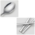 thumbnail image 3 of Qskely 12-Piece Dessert Spoons Stainless Steel Small Spoon, 3 of 5