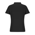 thumbnail image 4 of Njoeus Men Casual Basic Henleys T-Shirts Short Sleeve Business Work Shirt for Men Summer Solid Color Dress Shirts with Pocket S-3XL, 4 of 5