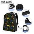 thumbnail image 4 of Rocae Game Play print Computer bag with separate compartment, suitable for 15 inch laptop backpack, gift for men and women, 4 of 8