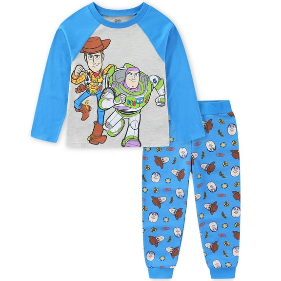 Disney Toy Story Long Sleeve Shirt and French Terry Pants Set (Boys), 2 Piece Set, Sizes 2T-7