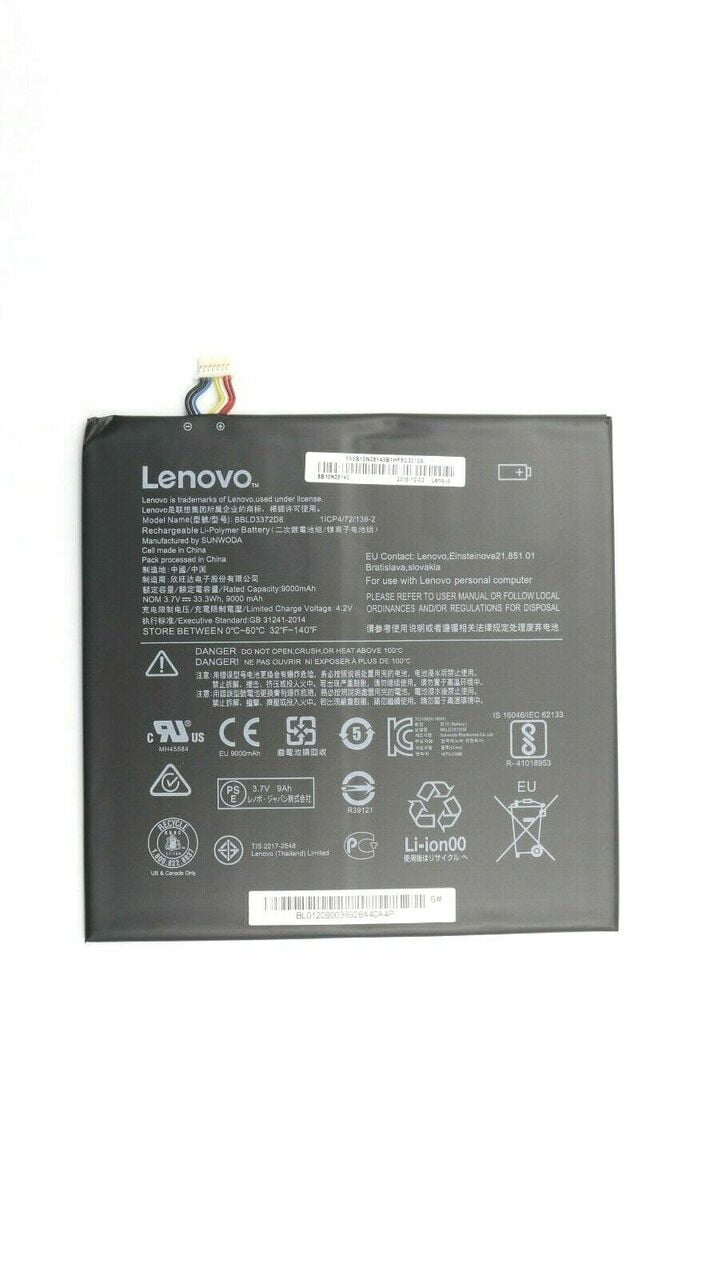 New Genuine Lenovo Ideapad Miix 320-10ICR Tablet 3.7V -33.3Wh