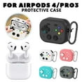 thumbnail image 2 of Game Case AirPods 4/Pro 3, Classic Cool Funny Shock-Proof Protective Silicone Case with Keychain, for Women/Men, 2 of 9