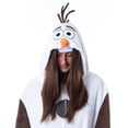 thumbnail image 2 of Disney Frozen Adult Olaf Kigurumi Costume Union Suit Pajama For Men Women, 2 of 7