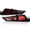 Jet Black Housing Clear Lens, variant on Spec-D Tuning Jet Black Full LED Tail Lights w/ Sequential Turn Signals Compatible with 2014-2017 Lexus IS250 / IS350, Left + Right Pair Assembly