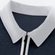 thumbnail image 5 of Kalauyu Mens Long Sleeve Shirts Fashion Color Block Zipper T Shirts, 5 of 8
