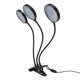 thumbnail image 3 of Lámpara LED de 45 W para cultivo de plantas con 3 cabezales y fuente de alimentación USB con clip para suculentas en interiores., 3 of 14
