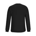 thumbnail image 5 of OWMEOT Men's Waffle Sweatshirts Muscle Long Sleeve T-Shirt Crew Neck Workout Bodybuilding Casual Pullover Shirts, 5 of 6