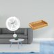 thumbnail image 2 of Reloj de pared decorativo redondo, silencioso, sin , tejido, cesta de almacenamiento para cocina, acrílico, ligero, hecho a mano, adecuado para, 2 of 8