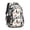 Basketball and Blast, variant on Basketball and Fire Teal Pattern Cute School Backpack Bag with Padded Back and Adjustable Shoulder Straps 16.9 X 12.6 X 5.9 Inches