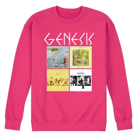 Genesis - Genesis Album Grid - Men's Crew Fleece Sweatshirt
