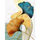 thumbnail image 1 of Juego de pintura artística 5D para adultos y niños de 30 x 40 cm, pintura simple de hoja de ginkgo 1#, manualidades con bordado de diamantes, juego de pintura de piedra de cristal en lienzo, ideal par, 1 of 5