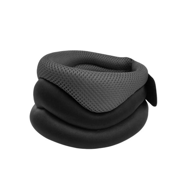 Collarín de protección para el cuello con soporte de esponja, transpirable, de alta elasticidad, antiarqueamiento hacia adelante, descompresión cervical