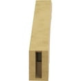 thumbnail image 4 of Ekena Millwork 3"W x 14"D x 14"H Olympic Rough Cedar Woodgrain TimberThane Knee Brace, Primed, 4 of 6