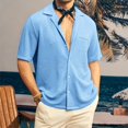 thumbnail image 2 of Hawaiian Shirt For Men, Men's Vintage Button Down Bowling Shirts Short Sleeve Summer Beach Shirt2XL, 2 of 5