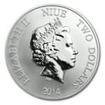 thumbnail image 2 of 2014 Niue 1 oz Silver $2 Hawksbill Turtle, 2 of 2
