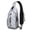 Grey-58, variant on Crossbody Sling Backpack for Women Men Sea Cute Octopus and Whale Shark Shoulder Sling Crossbody Casual Chest Bag for Travel Sports Running Hiking