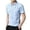 Light Blue, variant on MDUKONU Men's Regular Fit Shirt Slim Fit Soft Party Shirt Purple XXXL