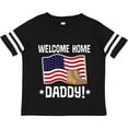 thumbnail image 3 of Inktastic Military Dad Welcome Home USA Flag Boys or Girls Toddler T-Shirt, 3 of 5