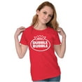 thumbnail image 3 of Distressed Dubble Bubble Retro Double Women's T Shirt Ladies Tee Brisco Brands L, 3 of 5