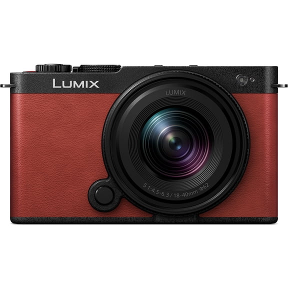 Panasonic LUMIX S9 Mirrorless Camera with 18-40mm f/4.5-6.3 Lens, Red