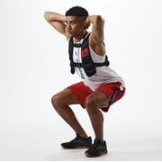 Reebok Delta Weighted Vest 12Lb, 20lb, 40lb, Black, Adjustable, Unisex Sizing