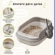 thumbnail image 2 of Arenero Grande para Gato con Extensión Y Pala Limpiadora 52x36x16cm, 2 of 4
