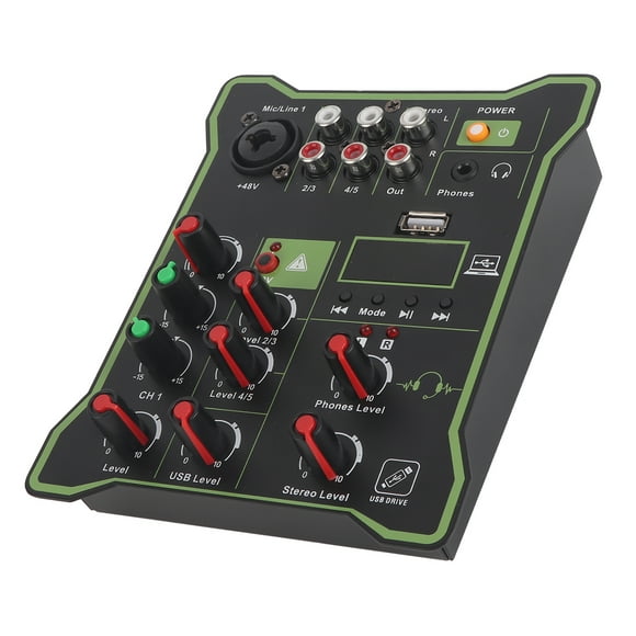 Channel Audio Mixer,5 Channel Line Mixer Channel Mixer Audio Mixer Line Mixer Unmatched Quality