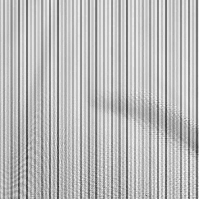 oneOone Viscose Jersey Gray Fabric Stripes Sewing Material Print Fabric By The Yard 60 Inch Wide