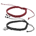 thumbnail image 1 of KAKOWELY 2 pulseras de fútbol trenzadas, pulsera de jugador de fútbol, cadena de muñeca de fútbol, 1 of 5