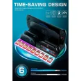 thumbnail image 5 of for Nintendo Switch 2 Joy Con Controllers Charger, [9 Game Card Storage] [Ambient Lighting] All-in-one Organization Accessories for Switch 2, Heat Dissipation Slot for Dock with USB Cable, 5 of 7