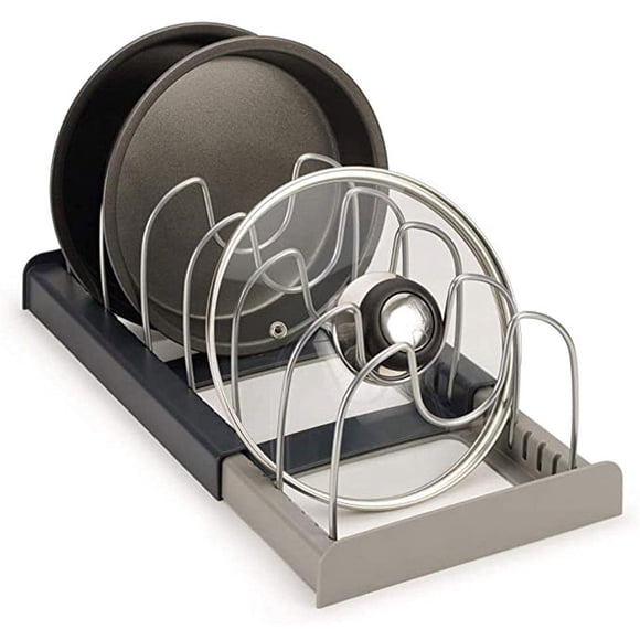 Pot Lid Organizer Rack, Pot Lid Holder Pan Lid Organizer Rack, Pot Lid Holder Organizer Rack, Kitchen Organizer Rack for Pot Lids, Pot Lid Storage Cabinet Door/Wall Organizer