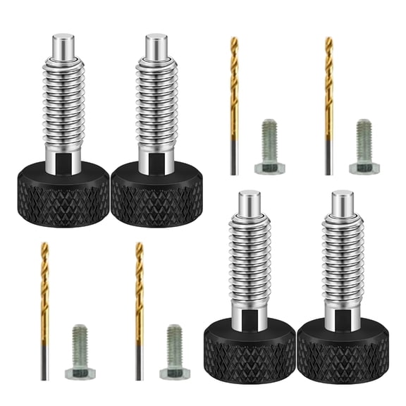 4pcs M6 Threaded Quick Releases Pin Screws Portable and Sturdy Designs