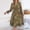 Green, variant on Black Fall&Winter Dresses for Women V-Neck Long Sleeve Boho Mid-Length Fit & Flare Dresses Abstract Relaxed Fit Retro Vintage Dresses Black,S