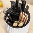 thumbnail image 6 of Blueek Household Rotating Kitchen Knife Kitchen Supplies Integrated Storage Multifunctional Knife Storage Rack, 6 of 7