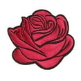 thumbnail image 2 of Hevirgo Clothes Patch Rose Iron On Cloth Flower Badge Patch Clothes Accessory for Clothing, 2 of 8