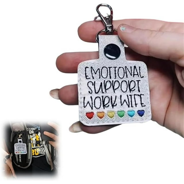 Llavero de apoyo emocional con corazones y arcoíris, colorido llavero para coche, diseño duradero y fácil de llevar, estética vibrante, regalo ideal, tamaño compacto, amuleto antiestrés, accesorio de