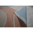 thumbnail image 5 of EORC Multicolored Hand-Tufted Wool Contemporary Modern Area Rug, 5 of 7