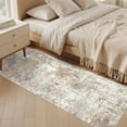 thumbnail image 4 of UERMEI 2'x10' Runner Rugs Non Slip, Washable Indoor Rug for Hallway Kitchen Entryway Doormats, Modern Abstract Bedroom Home Decor Carpets,Brown, 4 of 7