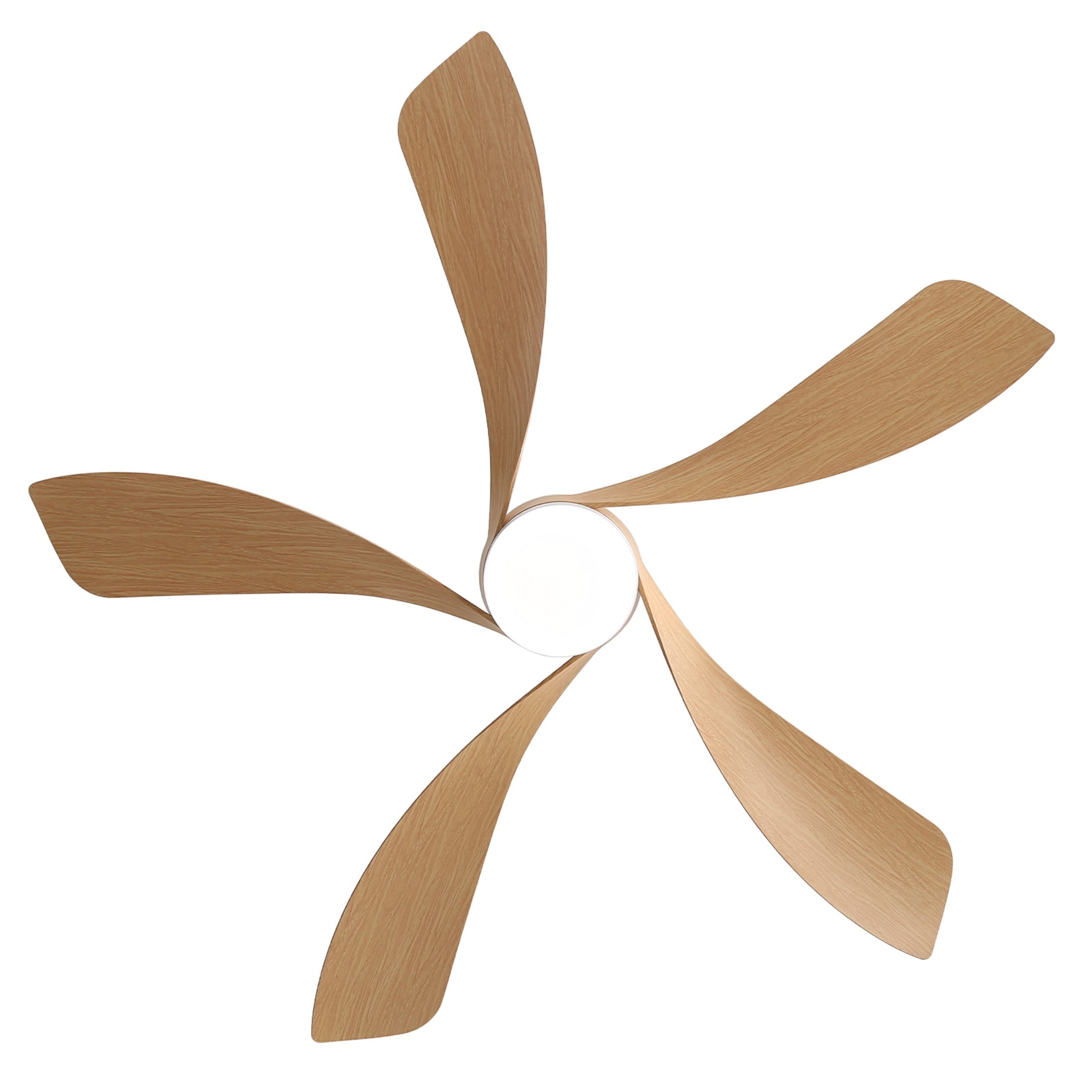 Sofucor 52 Inch Ceiling Fans with Lights and Remote, Outdoor Ceiling Fan with Light 6-Speed 3 CCT 3-Timer, Low Profile Ceiling Fan 5 Blade Noiseless Reversible DC Motor for Living Room Bedroom Patio