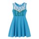thumbnail image 1 of Kids Summer Casual Dress Disney Frozen Princess Elsa Anna Girls Clothes Vestido Rapunzel Snow White Moana Brithday Party Costume5T Gao Jinjia LED, 1 of 2