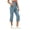Blue, variant on MLQIDK Womens Capris for Summer Crop Capri Pants Knee Length High Waisted Pedal Pushers Dressy Casual Capri Capris with Pockets Black S