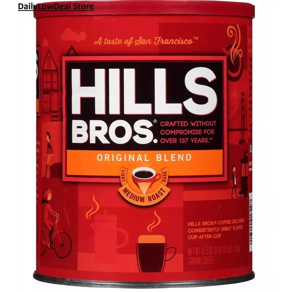 Hills Bros. Original Blend Ground Coffee (42.5 Oz.)