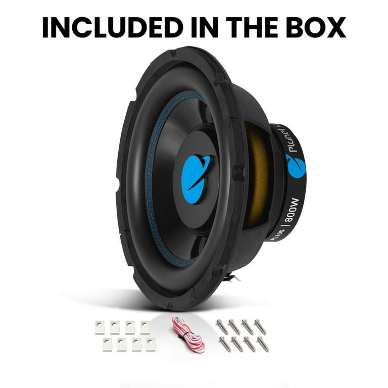 Subwoofer Cable Planet Audio Ac8d 8 Subwoofer Free Shipping! Planet Audio Pulse Series 10 Inch Car Subwoofer 800W Ohm  Single Voice Coil